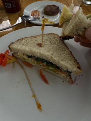 Breakfast sando!   at Vegetate  in Kapaa