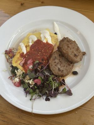 Omelet yummy!!  at Vegetate  in Kapaa