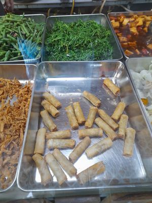 Com chay selection at Quán Chay 10k in Ho Chi Minh City