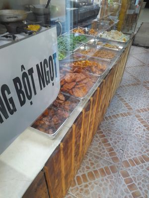 Com chay selection at Quán Chay 10k in Ho Chi Minh City