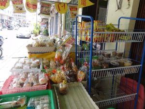 Packaged snacks. at Jae Tom in Surat Thani