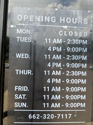   at Thai Siam in Starkville