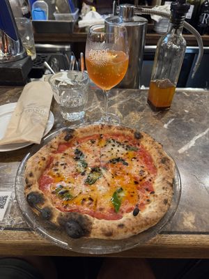 Margherita with Soy Cheese  at Pizzeria Del Capitano in Sapporo
