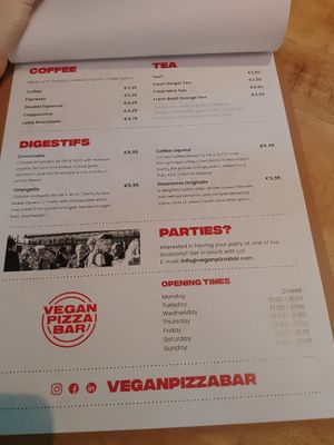  at Vegan Pizza Bar  in Utrecht