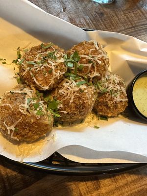 arrancini  at Vegan Pizza Bar  in Utrecht