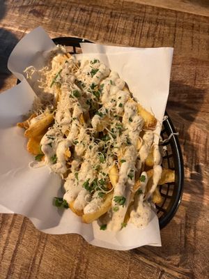 Truffle parmesan fries   at Vegan Pizza Bar  in Utrecht