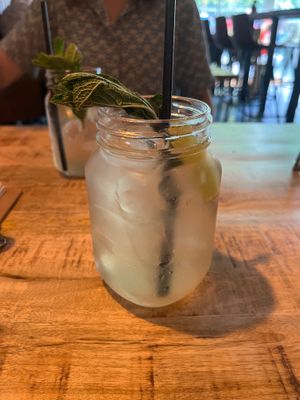 Smoked lime lemonade  at Vegan Pizza Bar  in Utrecht