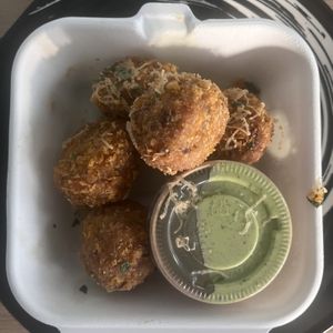 Arancini  at Vegan Pizza Bar  in Utrecht