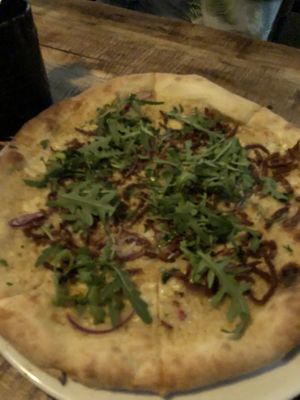 carbonara  at Vegan Pizza Bar  in Utrecht