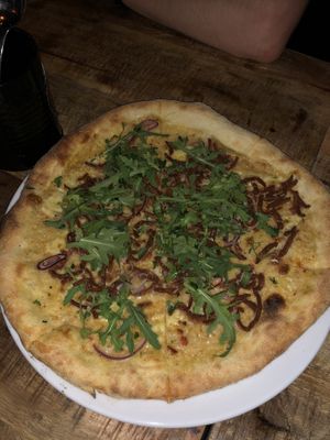 carbonara  at Vegan Pizza Bar  in Utrecht