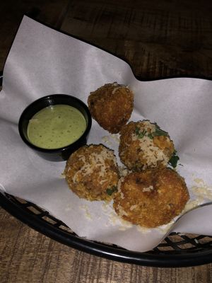 arancini  at Vegan Pizza Bar  in Utrecht