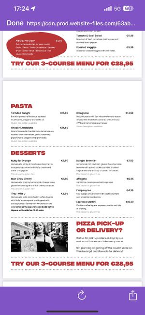 Desserts  at Vegan Pizza Bar  in Utrecht