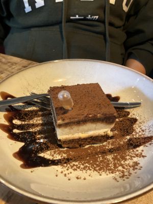 tiramisu   at Vegan Pizza Bar  in Utrecht