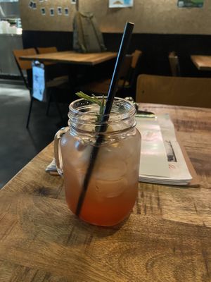 Crazy berries lemonade: quite nice  at Vegan Pizza Bar  in Utrecht