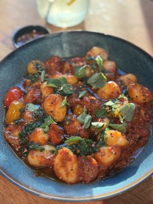 Gnocchi arrabiata  at Vegan Pizza Bar  in Utrecht