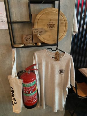 Merchandise for sale  at Vegan Pizza Bar  in Utrecht