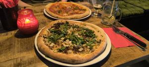 Pizzas at Vegan Pizza Bar  in Utrecht