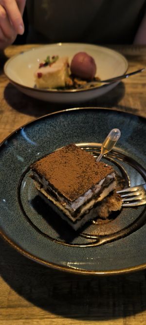 Tiramisu at Vegan Pizza Bar  in Utrecht