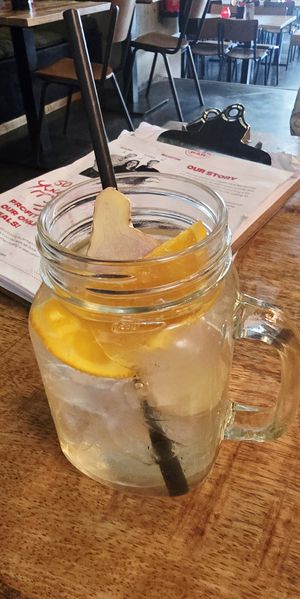 Ginger soda at Vegan Pizza Bar  in Utrecht