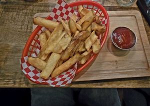 French fries at Vegan Pizza Bar  in Utrecht