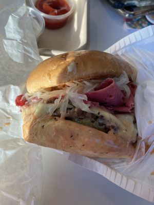   at Mission Burger Co. in Atlanta