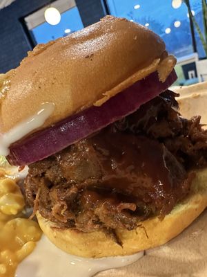   at Mission Burger Co. in Atlanta