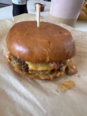   at Mission Burger Co. in Atlanta