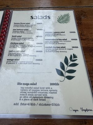   at Irie Bar and Restaurant in Koh Lanta