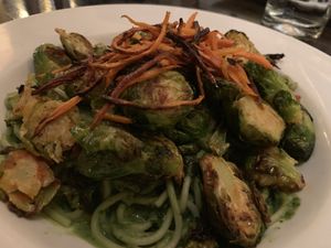 Avocado pasta at Cafe Dodici in Washington