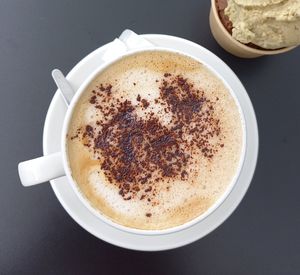 Cappuccino at Gelataria Gela-Tó in Funchal