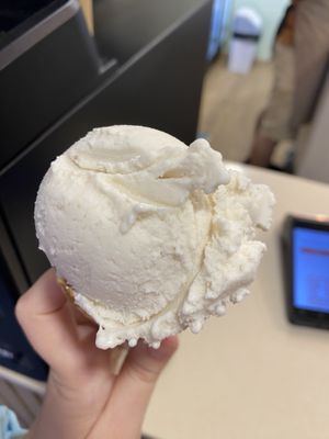 Vegan yogurt!!!  at Gelataria Gela-Tó in Funchal