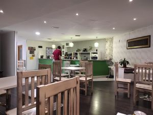 Inside at Cafe y Té Pacífico in Salamanca