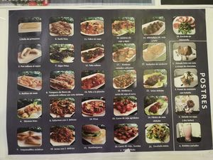 Menu at Cafe y Té Pacífico in Salamanca