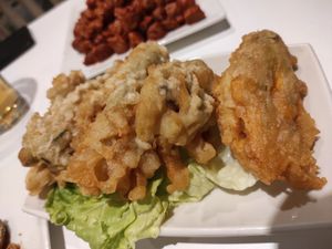 Tempura at Cafe y Té Pacífico in Salamanca