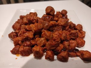 Soya agridoce at Cafe y Té Pacífico in Salamanca