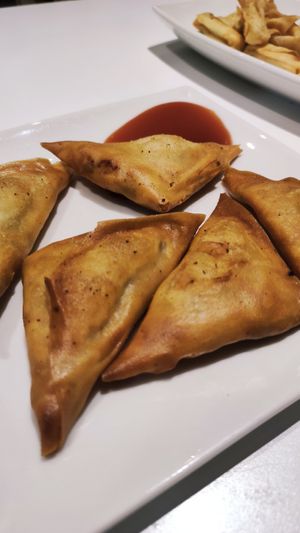 Empanadillas at Cafe y Té Pacífico in Salamanca