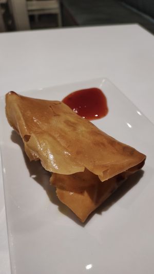 Rollito de primavera at Cafe y Té Pacífico in Salamanca