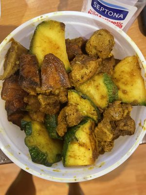 Soya and veggies  at Cafe y Té Pacífico in Salamanca