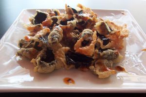 laminate soya with seaweed at Cafe y Té Pacífico in Salamanca