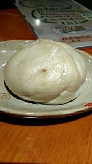 vegan dumpling  at From Earth Cafe OHANA in Tokyo