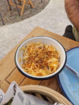 Vegan coleslaw at Bar Bao in Leuven