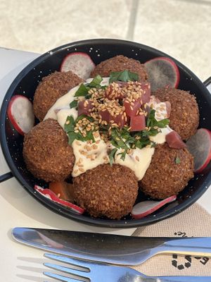 Falafel  at Oúm in Fuerteventura