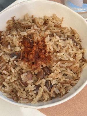 Spiced rice  at Oúm in Fuerteventura