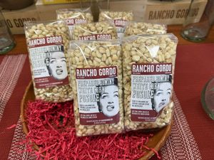 White corn posole   at Rancho Gordo in Napa