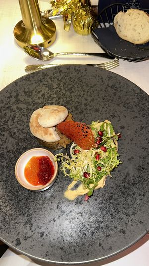 Veganes Auberginen Tatar  at Hectors in Baden Baden