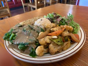 Super Clean taste, super tasty clean. at Shangri-La Vegan - Linden in Oakland