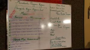 full menu at Shangri-La Vegan - Linden in Oakland