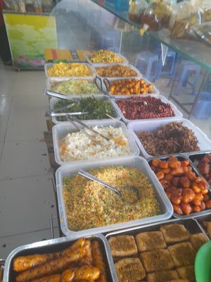 Com chay selection at Cơm chay Diệu Thảo in Ho Chi Minh City