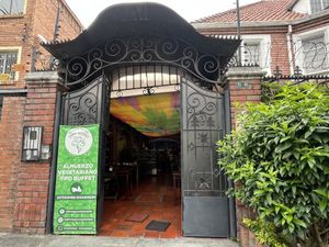 Frontal of the restaurant   at Pino Negro in Bogota