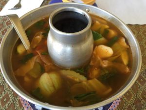 veggie Tum Yum at My Thai in Chatsworth